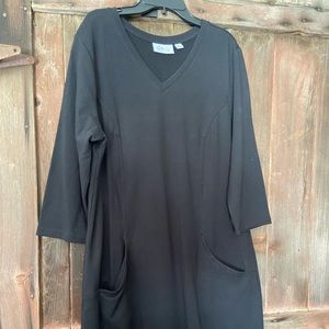 Comfy Cotton dress, 3/4 sleeves.